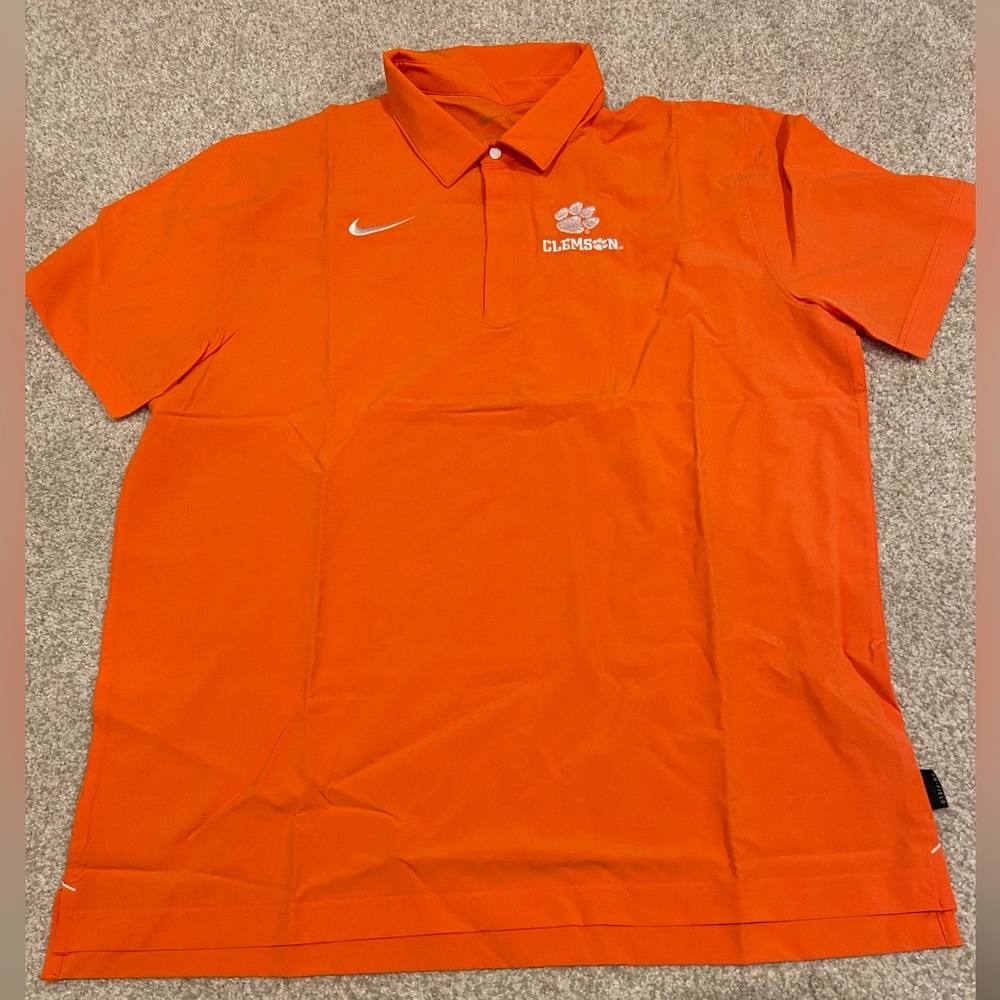 Clemson Dri Fit Polo
